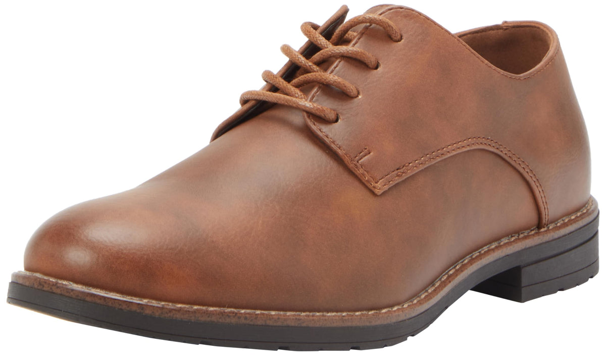 Bestseller A/S Men's Jfwderek Derby Lace-up Shoes, Cognac, 10.5 UK