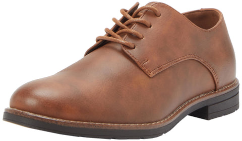 Bestseller A/S Men's Jfwderek Derby Lace-up Shoes, Cognac, 10.5 UK