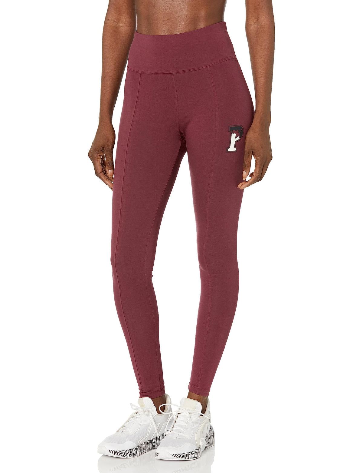 PUMA Women's Athletic Logo Tights (Available in Plus Sizes)