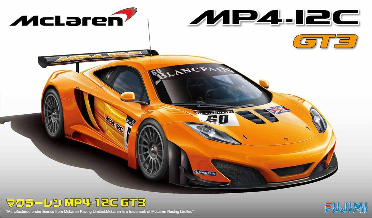 1/24 Real Sports Car Series No.44 Mclaren Mp4/12c Gt3 by Fujimi