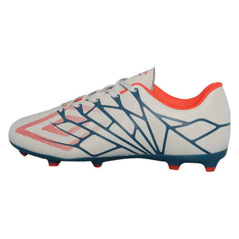 Umbro Men's Velocita Alchemist League FG Soccer Cleat, Gray/Blue, 13