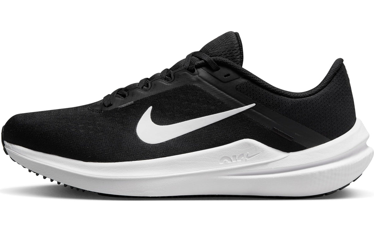 NIKE Men's Sneaker, Black White Black, 8.5