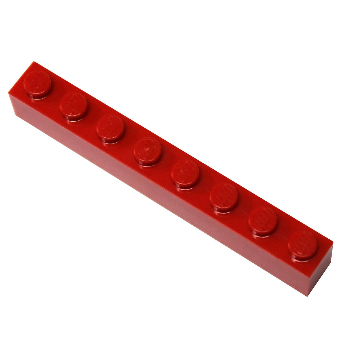 LEGO Parts and Pieces: Red (Bright Red) 1x8 Brick x10