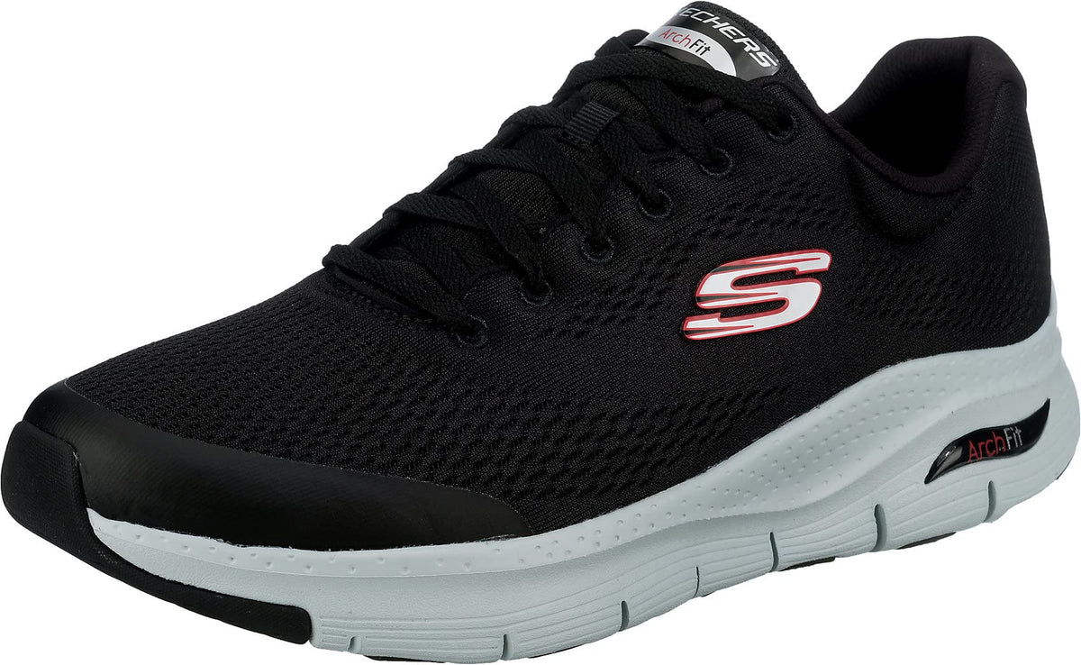 Skechers Men's Mid-Top Slip On Trainers, BKRD, 11