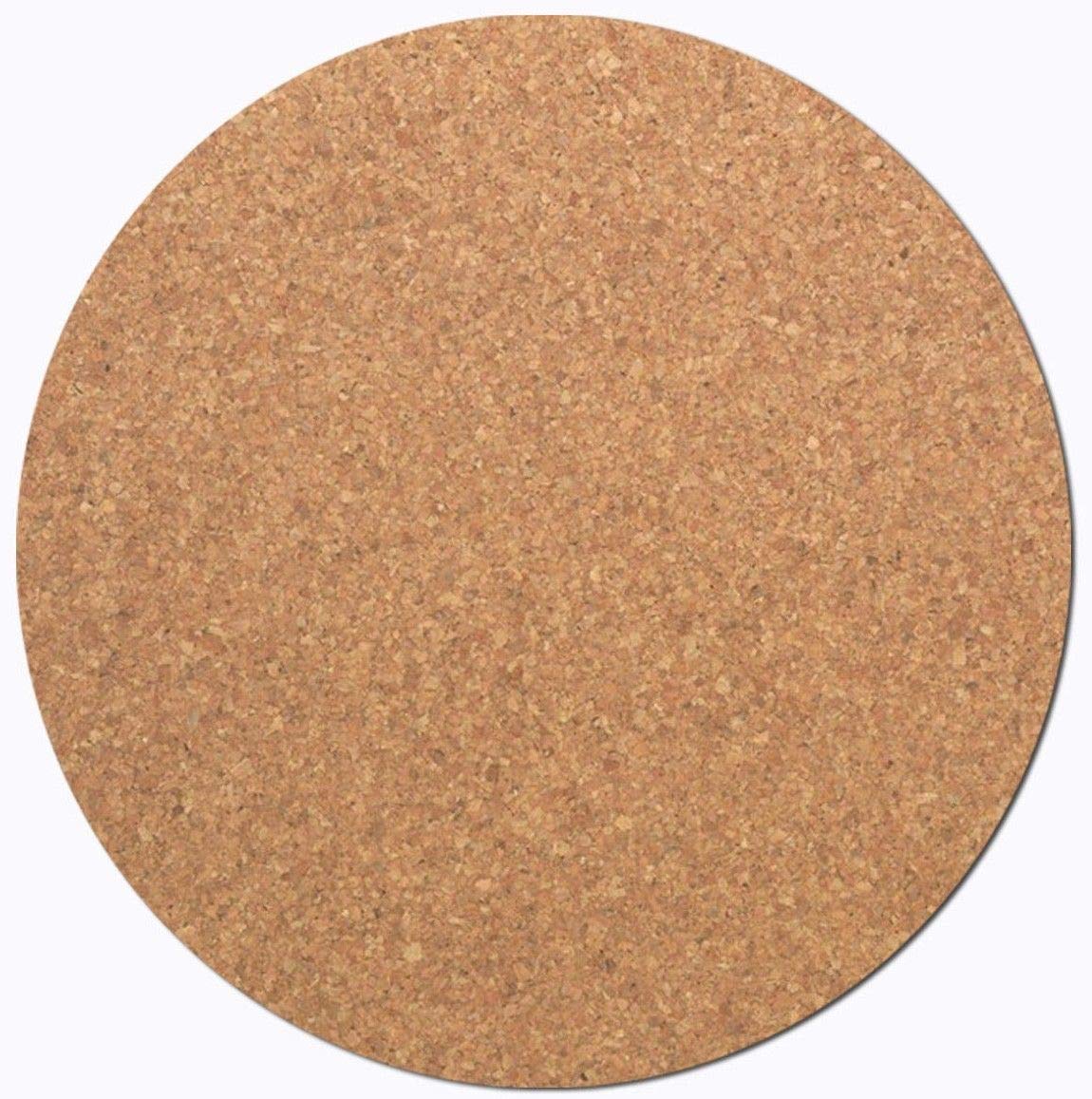 Cork Round Hot Pot Pan Stand Pads Trivets Mats Kitchen Dining (Round 30cm)