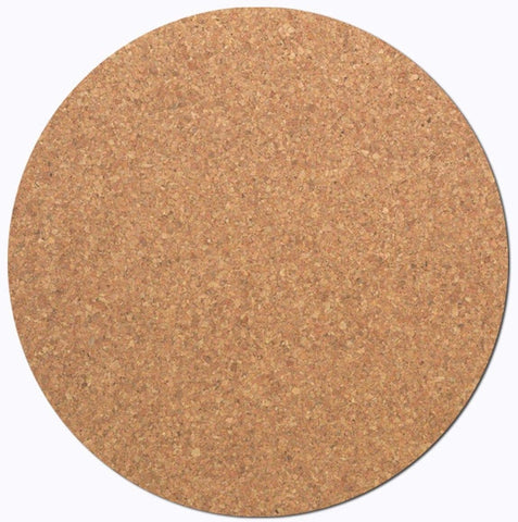 Cork Round Hot Pot Pan Stand Pads Trivets Mats Kitchen Dining (Round 30cm)