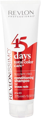 Revlon Professional 45 Days Brave Reds Conditioning Shampoo 275 ml
