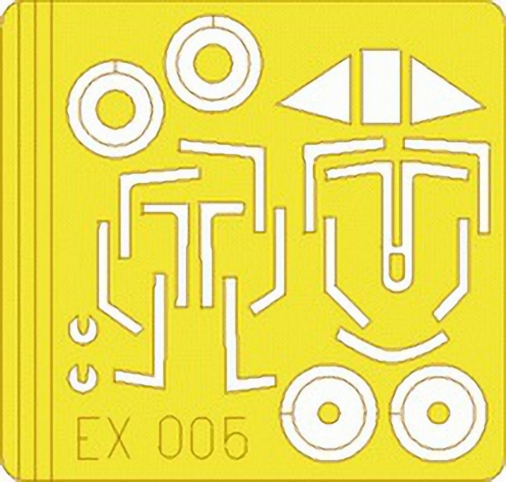 Eduard Models Fw 190D Express Masks (For 1/48 Scale Tamiya kit)