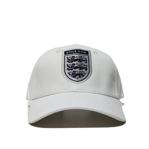 Ragetorc Unisex England Baseball Cap - England Supporters Headwear - Euro 2024 Fan (England Three Lions, White)