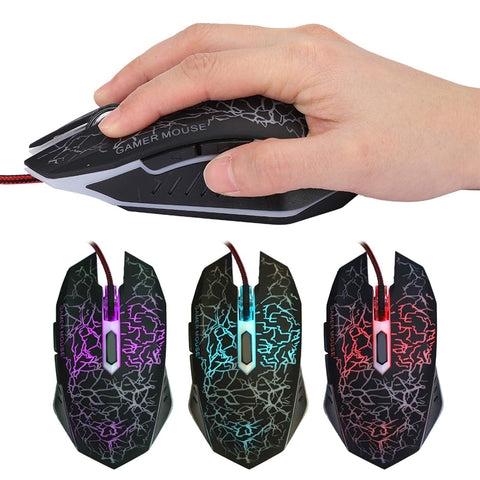 Mice Gamer Wired A70 Mouse Backlight Cool for Play Game USB, A70 Gaming Mice (A70)
