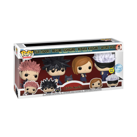 Funko Jujutsu Kaisen - US Exclusive Pop! Vinyl 4-Pack