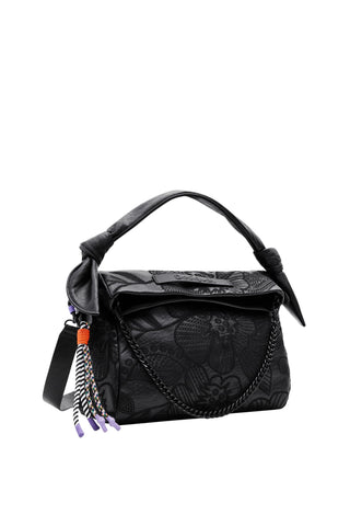 Desigual M Embroidered Floral Bag