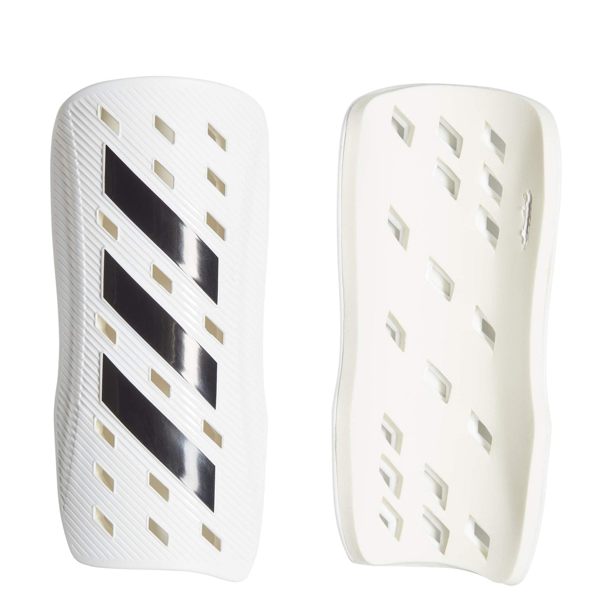 adidas,unisex-adult,Tiro Shin Guard Club,White/Black,Large