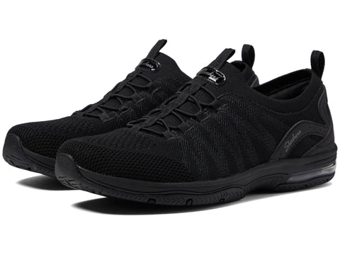 SKECHERS Women's Active-AIR Sneaker, Black, 11