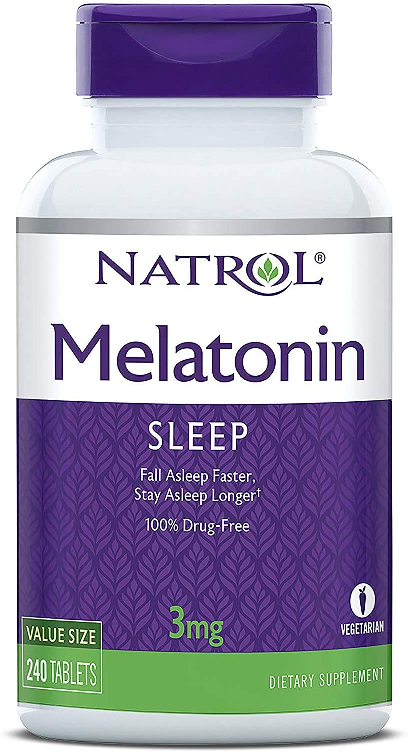 Natrol Melatonin - 3 mg - 240 Tablets