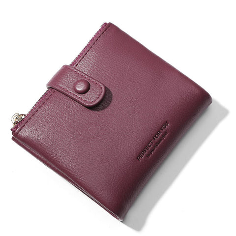 LZSXDWXY Women's Wallet, PU Leather Wallet Small Wallet Purse For Women