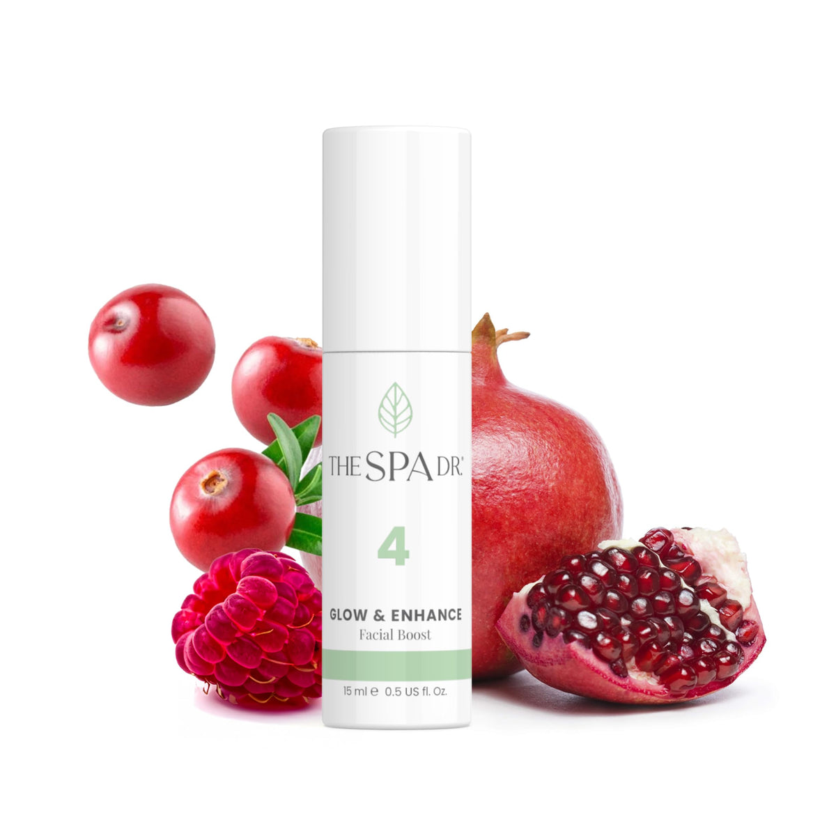 The Spa Dr. Glow Boost - Anti Aging Skin Care with Vitamin E - 30 Day Supply - Perfectly pH Balanced - Organic Skin Care - Step 4 Enhance - 15 ML / 0.5 Fl. Oz.