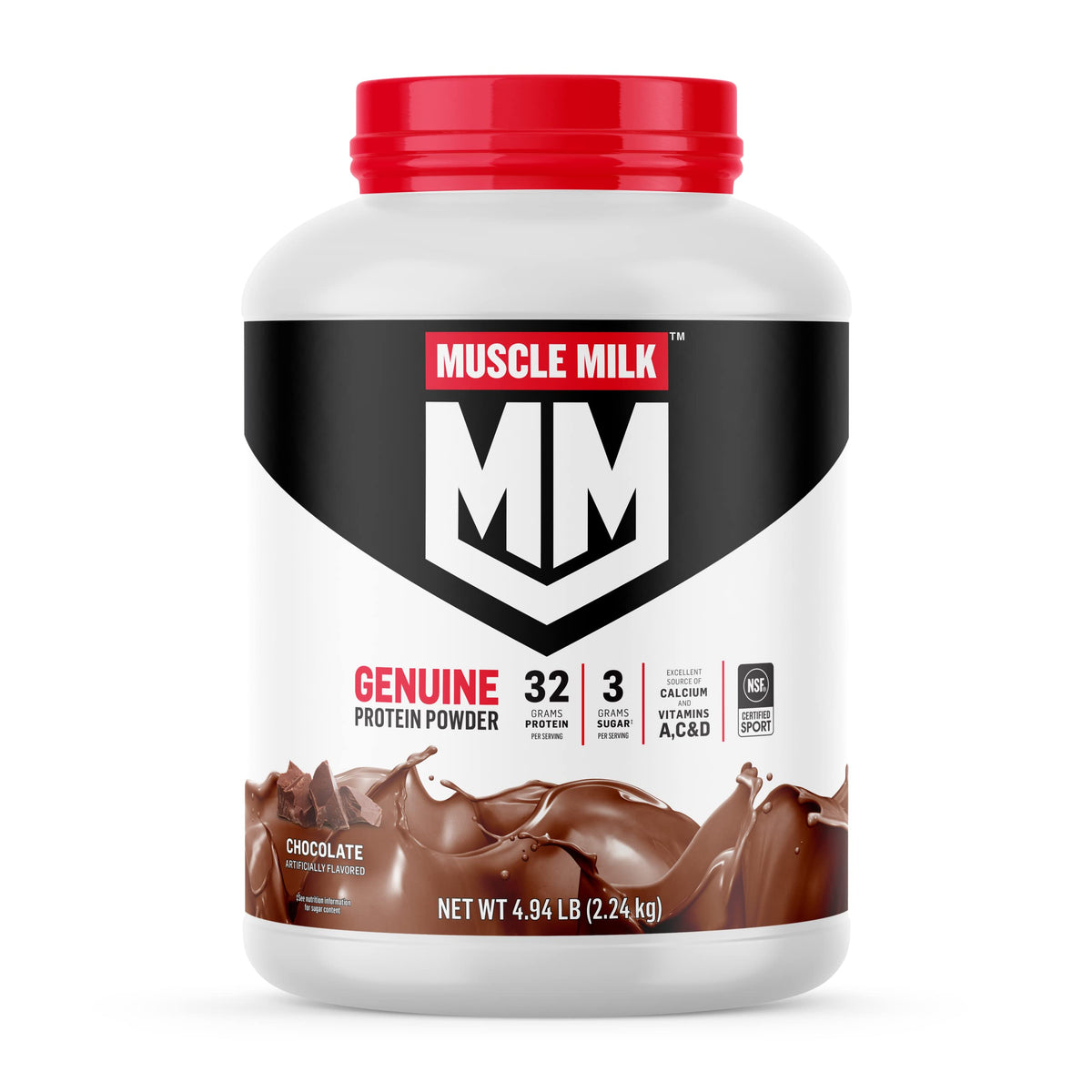 CytoSport Muscle Milk 2240 g Chocolate Whey Protein Shake Powder