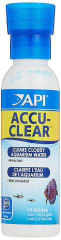API ACCU-CLEAR Freshwater Aquarium Water Clarifier 118 ml Bottle