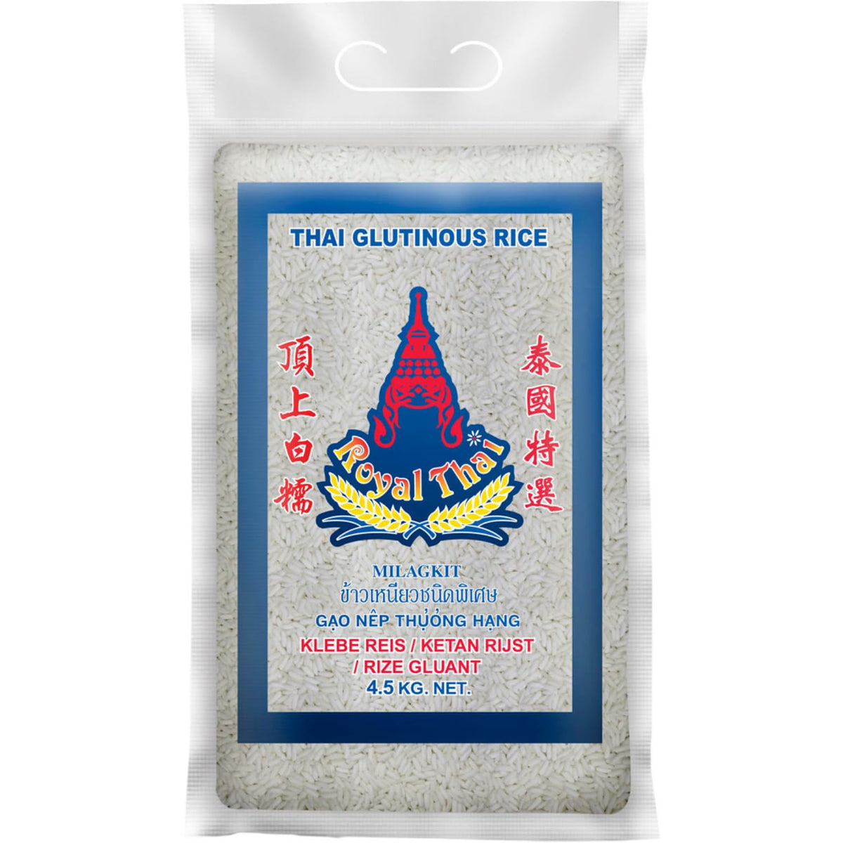 ROYAL THAI RICE Sticky Rice, 4,5 kg