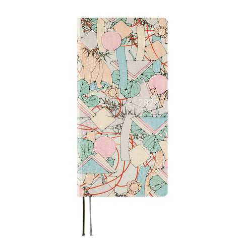 Hobonichi Techo 2025 Weeks [English/Tall and Slim Size/January Start/Planner] Unsodo: Bijutsukai (Tanabata Decorations)
