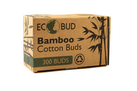 CS Beauty - 600 Eco Friendly Bamboo Earbuds Cotton Swabs - Plastic Free Baby Cotton Buds Biodegradable - Ear Buds for Makeup, Crafts, Cleaning, & Baby Hygiene, white