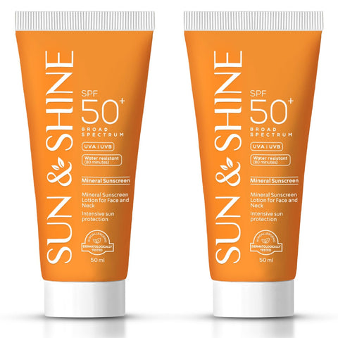 Sun & Shine Mineral Sunscreen Lotion 2-pack Bundle