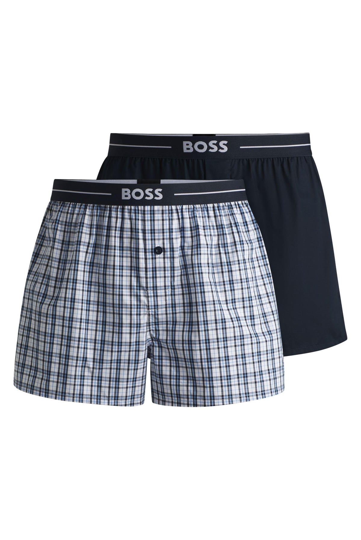BOSS Men Boxer EW 2P Dark Blue 405 Small