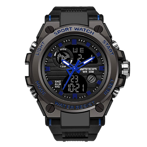 RORIOS Mens Sports Watches Waterproof Digital Watch with Alarm Timer Multifunction Luminous Wristwatches for Boy Men Electronic Men's Watches