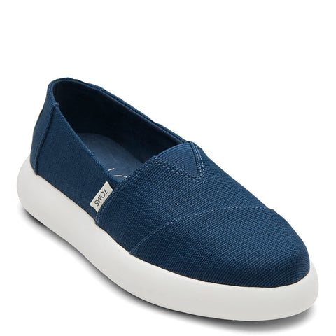 TOMS Women's, Alpargata Mallow Slip-On Navy 7.5 M