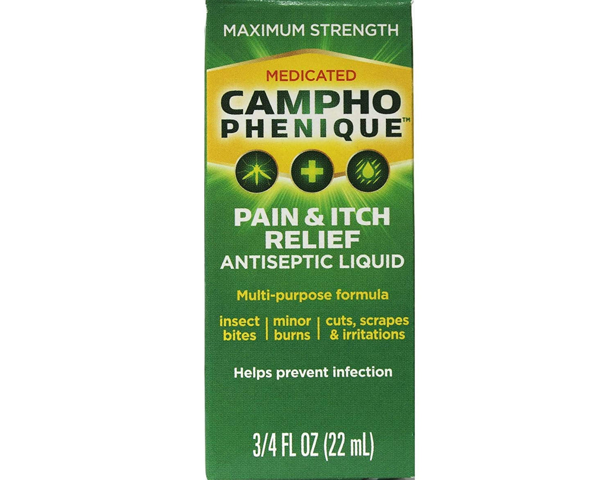 Campho-Phenique Antiseptic Liquid 3/4 oz (Pack of 2)