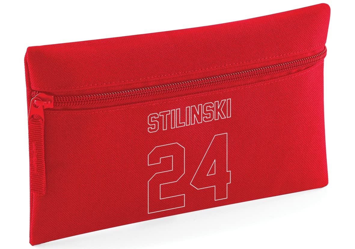 HippoWarehouse Stilinski 24 Printed Pencil Case Desk Organiser College School University 21x14cm 0.5 litres