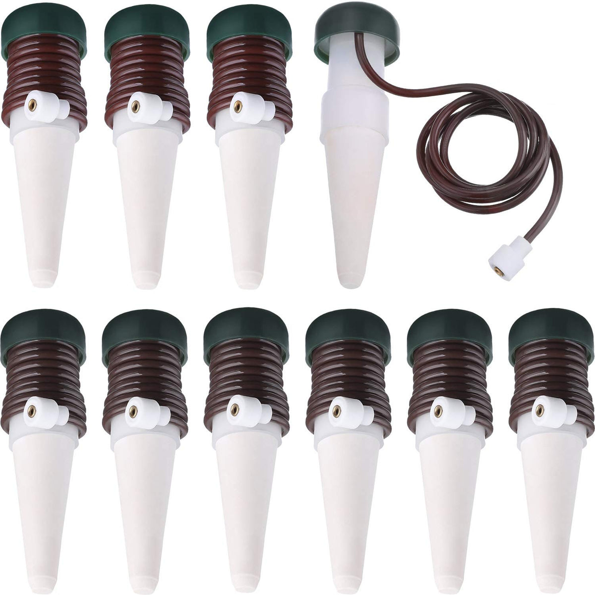Watering Stakes Automatic Watering System, 10 Pack Plant Self Drip Irrigation Slow Release for Indoor or Outdoor Houseplants