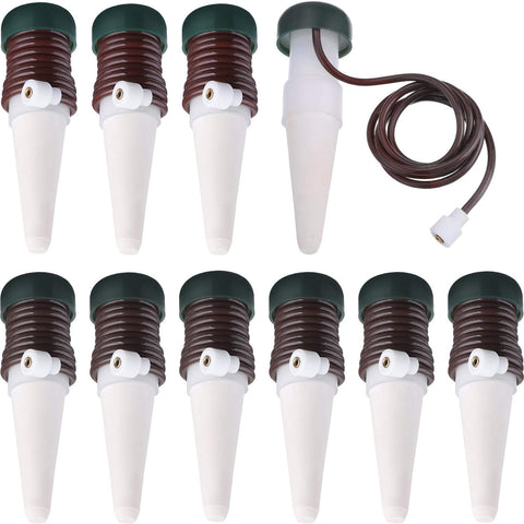 Watering Stakes Automatic Watering System, 10 Pack Plant Self Drip Irrigation Slow Release for Indoor or Outdoor Houseplants