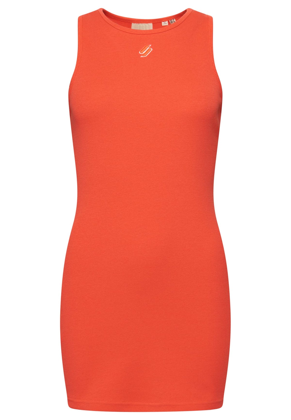 Superdry Women's Day Dress, Hyper Fire Coral, 12