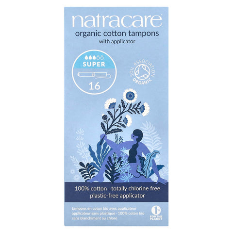 Natracare Applicator Tampon - Super 2 X 16