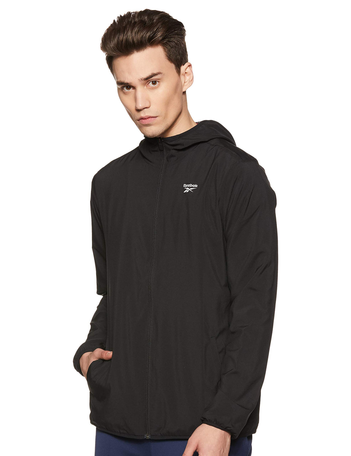Reebok Men's Training Essentials Jacket, Black, 3XL