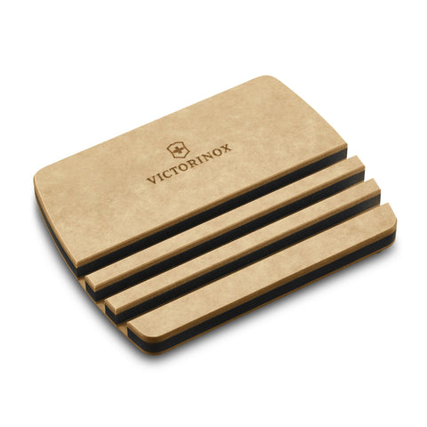 Victorinox Chopping Board Stand, Practical Stand for 3 Cutting Boards, 12.7 x, 10.2 x, 1.2, Space-Saving Storage, Brown