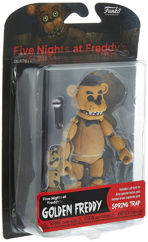 Funko Five Nights at Freddy's POP Articulated Golden Freddy Action Figure, Multicolor, 5.5 inches