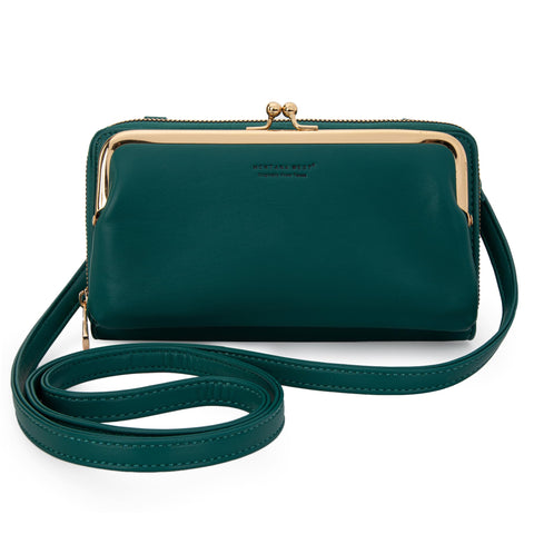 Montana West Small Crossbody Bag for Women Western Style Cellphone Purse Wallet Bag Travel Size With Strap MWC-121DGN