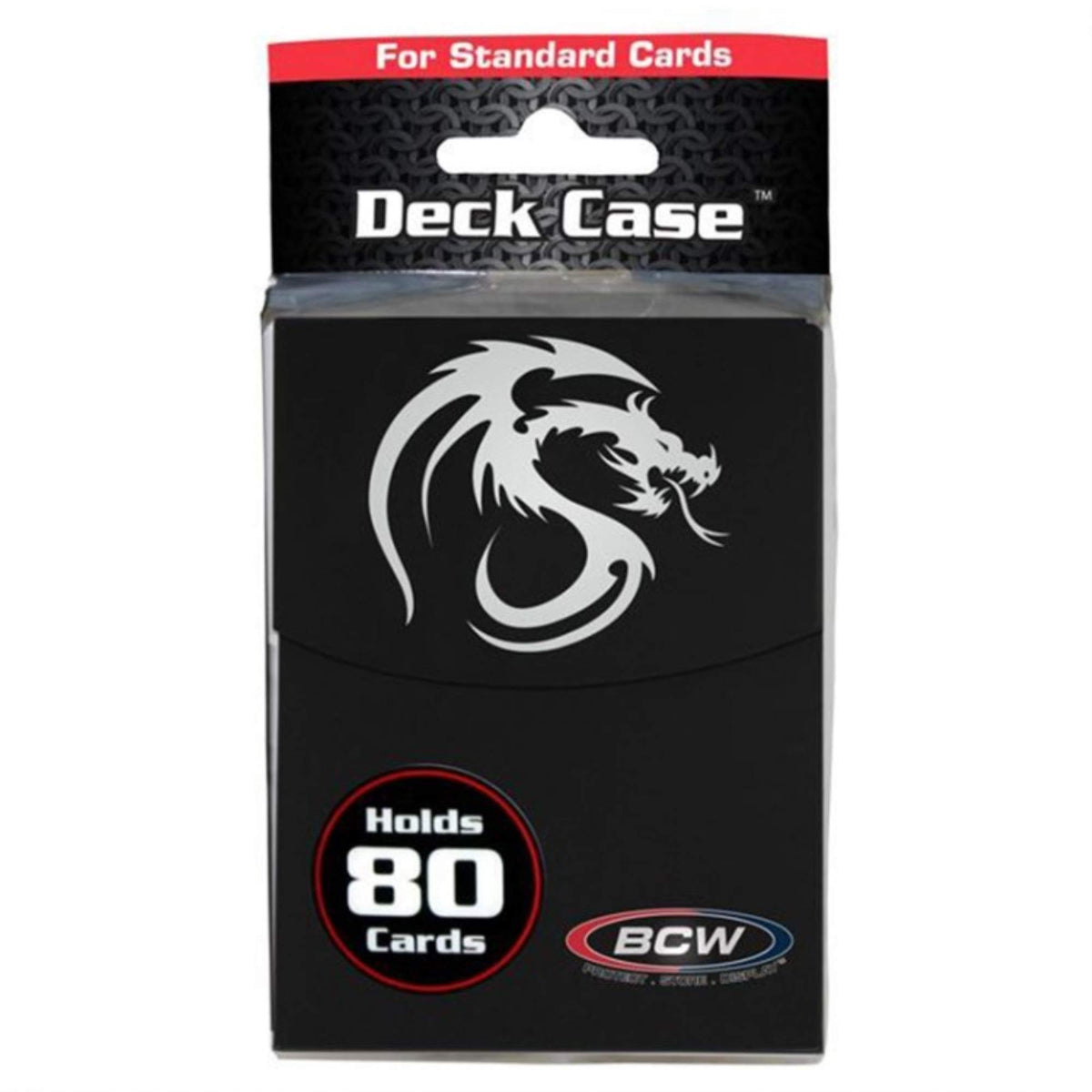 BCW 1-DC-BLK Deck Case Black MTG Magic