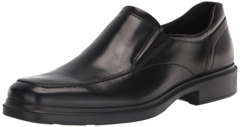 ECCO Men's Helsinki 2.0 Apron Toe Slip-On Loafer, Black, 6-6.5
