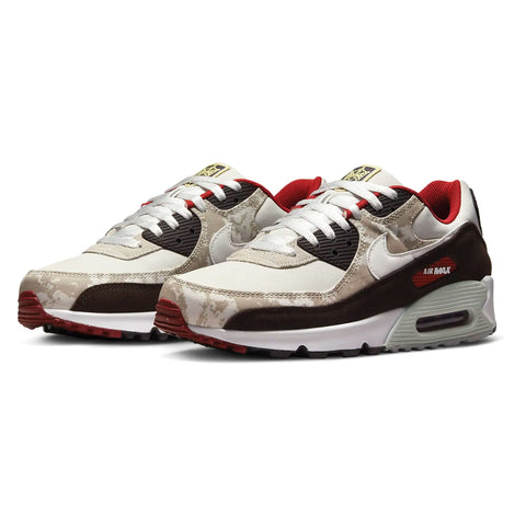 Nike mens Air Max 90 Se, Light Bone/Summt White-khaki, 8