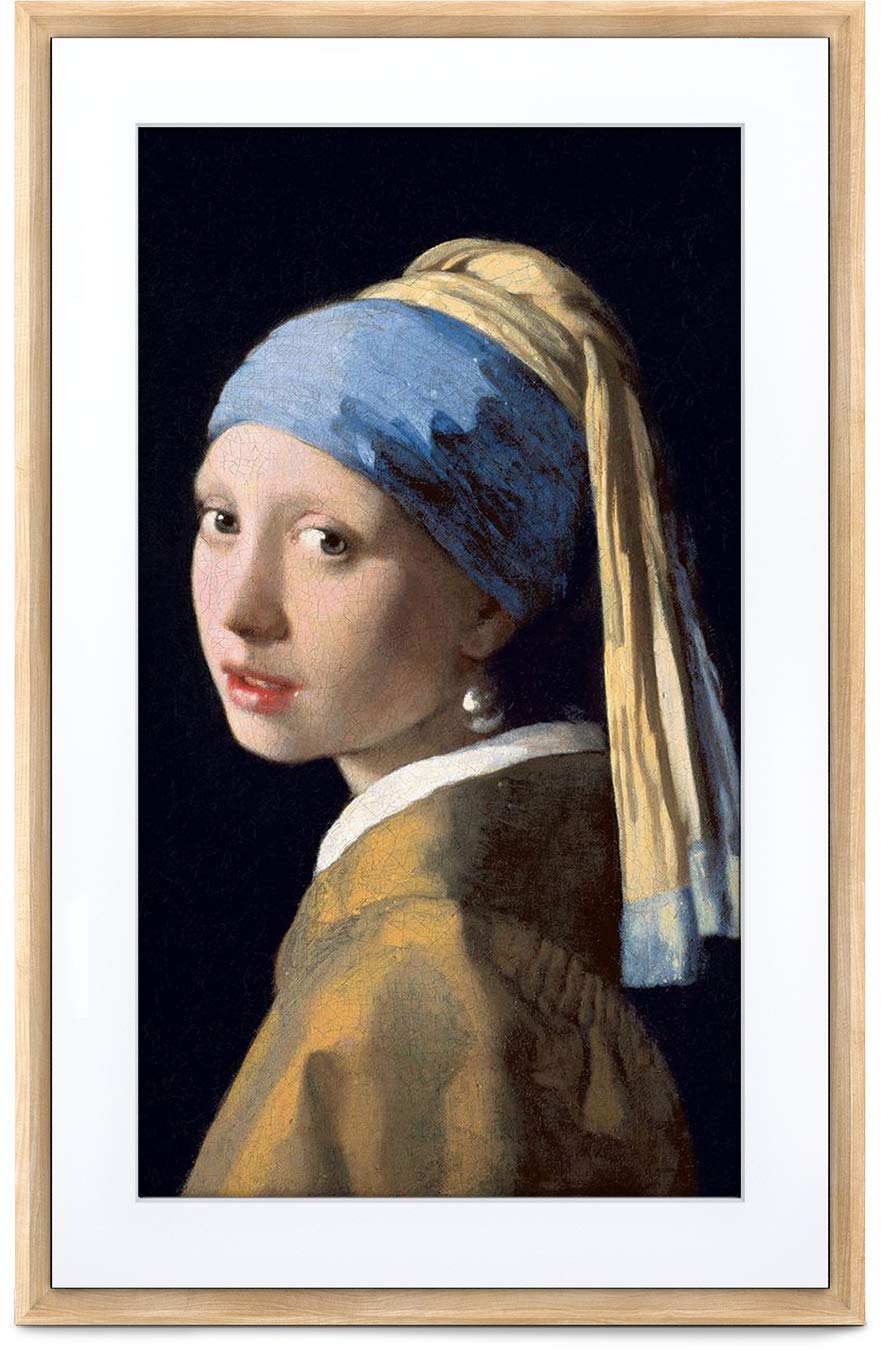 NETGEAR Meural MC327LW Canvas II - the Smart Art Frame with 69 cm HD Digital Canvas, 48x74 cm Light Wood Frame (WiFi-Connected)