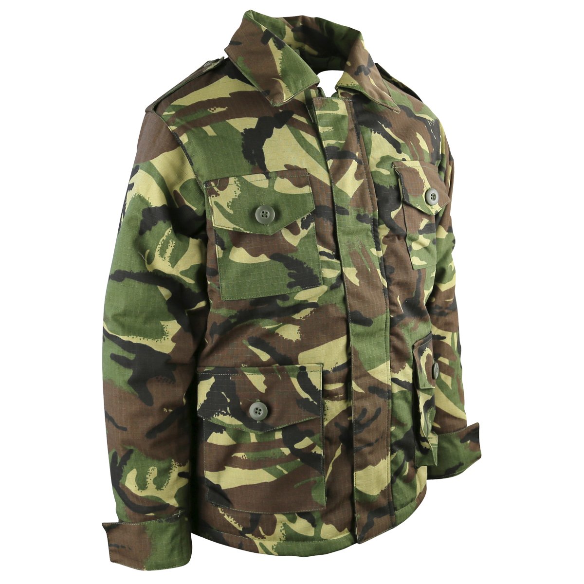Kombat UK Kids Safari Jacket - Dpm Camo, 11-12 Years