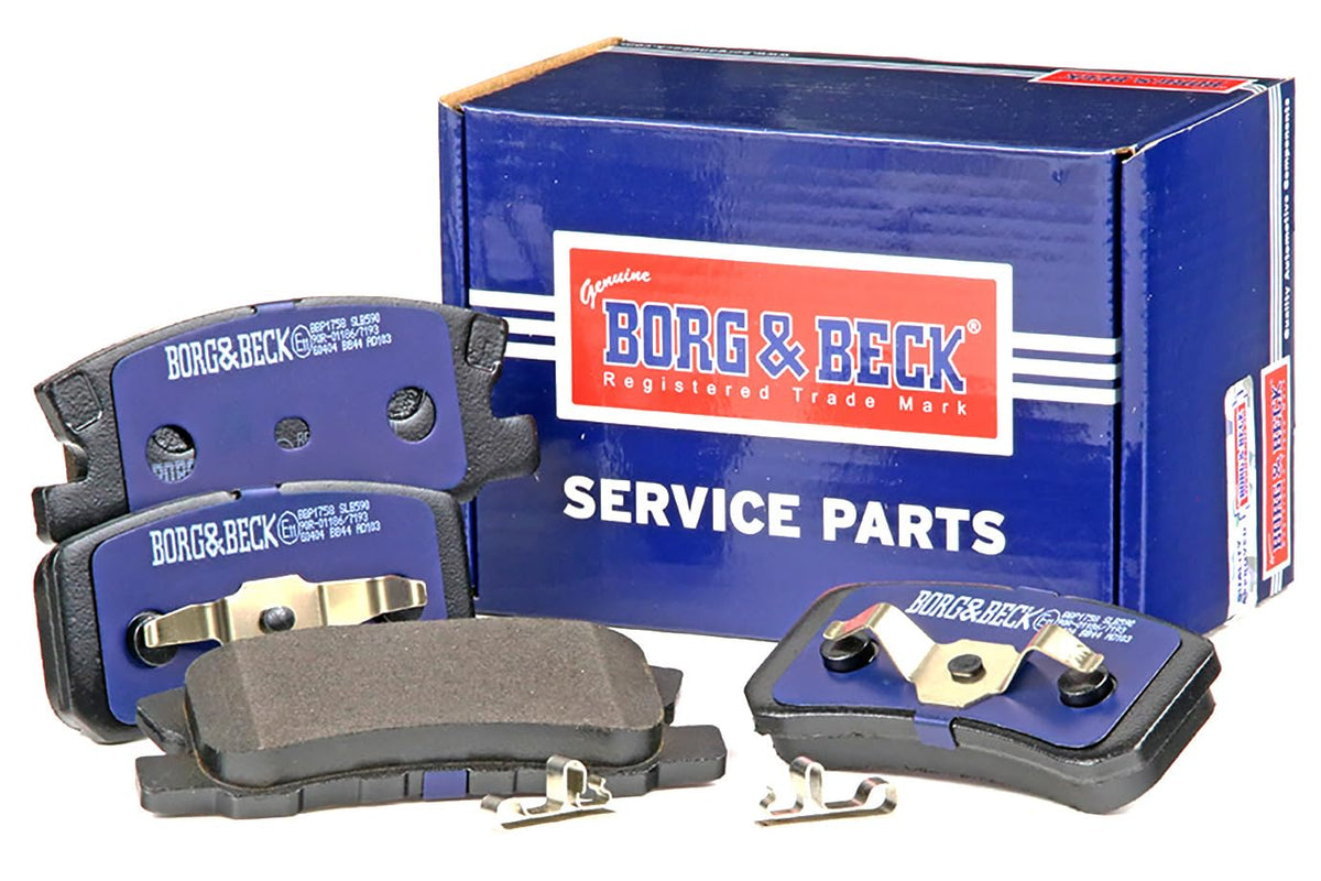 Borg & Beck BBP1758 Rear Brake Pads To Fit Mitsubishi Shogun 00-