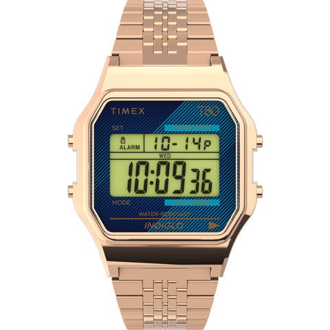 Timex T80 34mm TW2V19600YB Quartz Watch