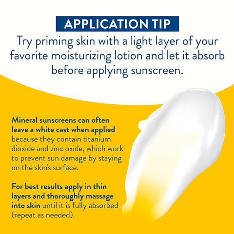 Cetaphil Sheer 100% Mineral Liquid Sunscreen for Face With Zinc Oxide Broad Spectrum SPF 50 Formulated for Sensitive Skin, Unscented, 1.7 Fl Oz