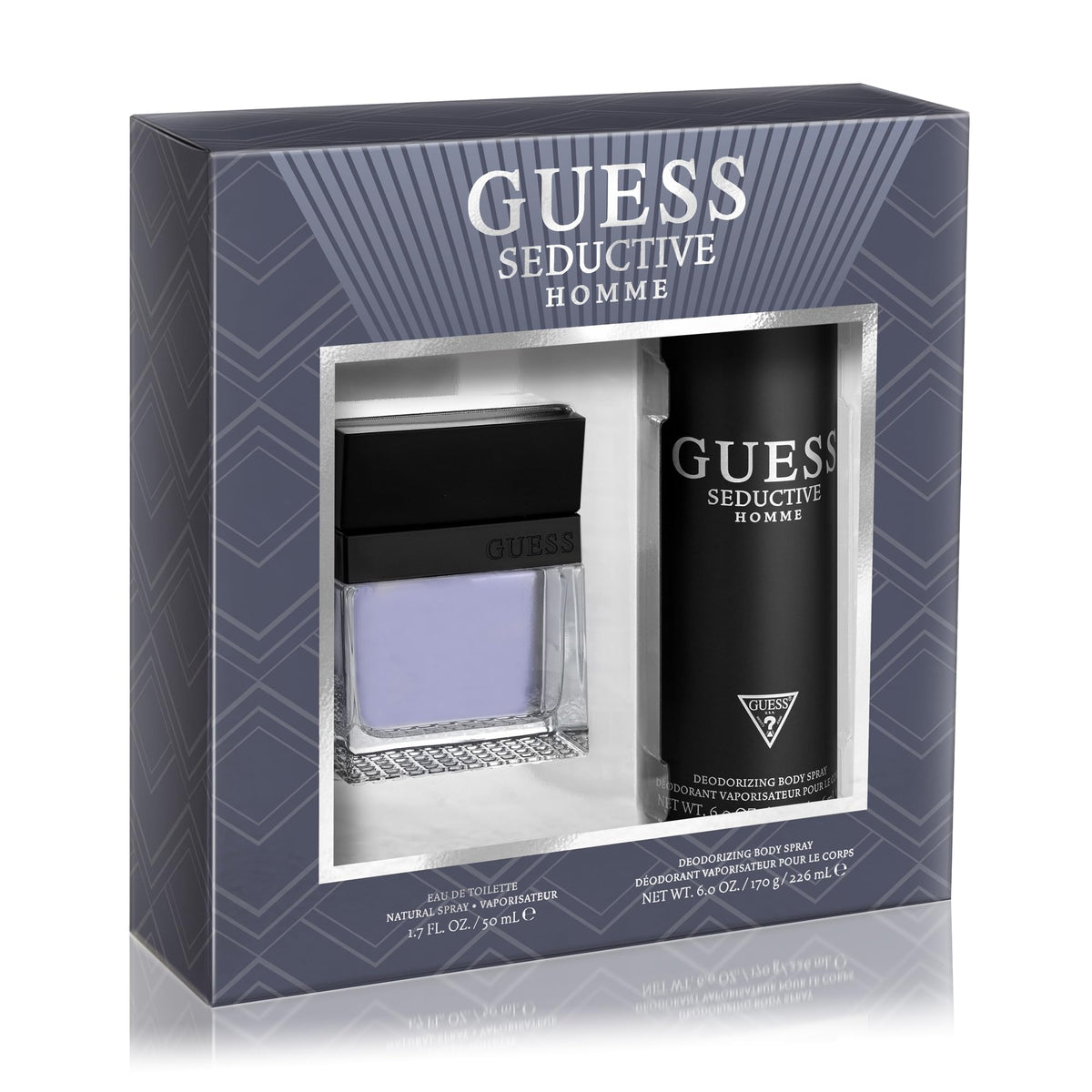Guess Seductive Homme Gift Set (Eau de Toilette 50ml + Body Spray 170g)
