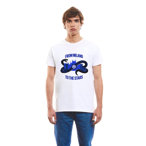 Inter IM T-Shirt Road to UEFA Champions League Final, Unisex, Adult, Wears Jersey Suitable for The Champions League Final White